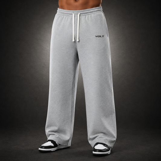 WIDE LEG SWEATPANTS
